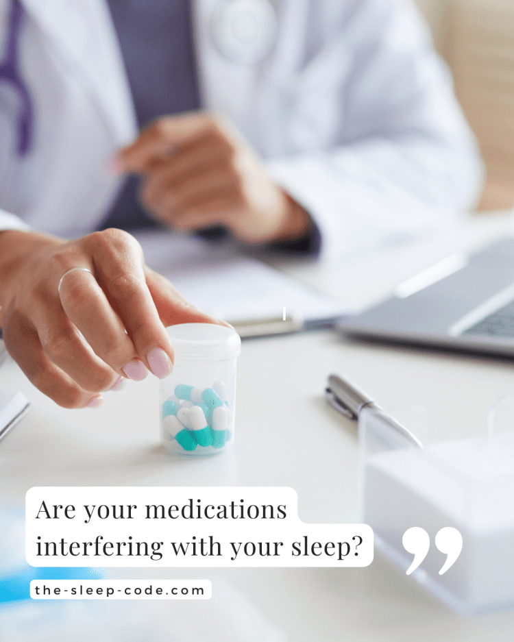 Common medications that can impact sleep